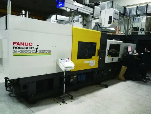 FANUC ROBOSHOT 精密注塑设备实拍